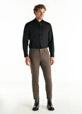 Ted Baker Normal Bel Slim Paça Slim Fit Haki Erkek Pantolon TBMRTR1016