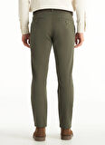 Ted Baker Normal Bel Slim Tapered Paça Slim Fit Haki Erkek Pantolon TBMRTR1040