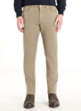 Ted Baker Normal Bel Normal Paça Slim Fit Vizon Erkek Pantolon TBMRTR1045