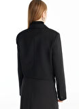 Ted Baker Cropped Fit Siyah Kadın Ceket TBWRJC1021