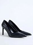 Ted Baker Deri Siyah Kadın Stiletto 3969