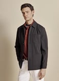 Brooks Brothers Siyah Erkek Standart Fit Ceket BBSS26MBL007