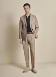 Brooks Brothers Vizon Erkek Standart Fit Pantolon BBSS26MPT015