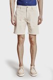 Brooks Brothers Pamuklu Duble Paça Normal Bel Bermuda Şort Erkek ŞORT BBSS26MSO004142 BEJ