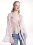 Ted Baker Pembe Kadın Çiçek Desenli Bluz TBWRSH2003
