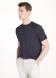 Ted Baker Lacivert Erkek Triko T-shirt TBMRKW2040
