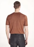 Ted Baker Kiremit Erkek Triko T-shirt TBMRKW2044