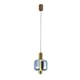 Mary 4 Watt Tekli Füme Camlı 4 Watt Modern Salon Led Sarkıt Avize