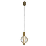 Mira Tekli Bal Camlı 4 Watt Modern Salon Led Sarkıt Avize