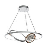 Bennan 60'lık 60 Watt Krom Gold Modern Oturma Odası, Mutfak, Salon Led Avize
