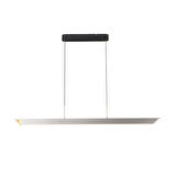 Late Gri Sıralı Yemek Masası Üstü 30 Watt Modern Sarkıt Salon Led Avize
