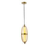 Aleya 6 Watt 3000K Ledli Bal Camlı Tekli Sarkıt Led Avize