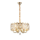 Tortes 50'Lik Gold Kristal Taşlı Avize