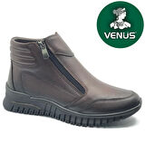 Venüs Ekko Hakiki Deri Düz Kaymaz Taban Ortopedik Kadın Bot