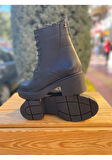 VENÜS 2454603K PLATFORM TOPUK HAFİF DERİ KADIN POSTAL BOT