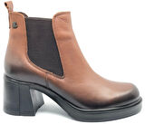 Venüs Amare Hakiki Deri Kaymaz Taban Ortopedik Kadın Bot