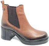 Venüs Amare Hakiki Deri Kaymaz Taban Ortopedik Kadın Bot