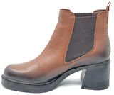 Venüs Amare Hakiki Deri Kaymaz Taban Ortopedik Kadın Bot