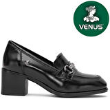 Venüs Ünve Hakiki Deri Comfort Ortopedik Kadın Topuklu Ayakkabı