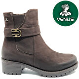 Venüs Dpoons Hakiki Deri Kaymaz Taban Ortopedik Kadın Bot