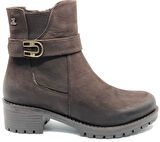 Venüs Dpoons Hakiki Deri Kaymaz Taban Ortopedik Kadın Bot