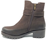 Venüs Dpoons Hakiki Deri Kaymaz Taban Ortopedik Kadın Bot