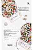 Flowers Series +50 Factor %100 Floş Ipek Ince Banyo Duş Kesesi Peeling Eldiveni (WHİTE)