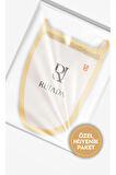 +50 FACTOR SARI İnce Banyo Duş Kesesi Peeling Eldiveni %100 Floş İpek Premium Kadın Ve Erkekler