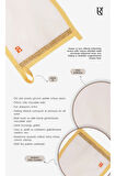 +50 FACTOR SARI İnce Banyo Duş Kesesi Peeling Eldiveni %100 Floş İpek Premium Kadın Ve Erkekler
