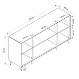 Kale Luxe Konsol 180cm - Kumtaşı
