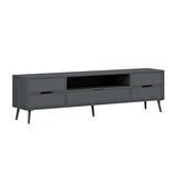Elina Ayaklı Tv Ünitesi - Antrasit/Antrasit