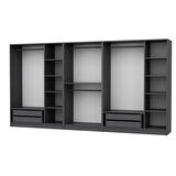 Kale 8 Kapak 4 Çek Dolap Antr - Mbrn Defne Antr 190CM