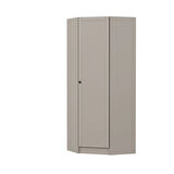 Kale 1 Kapaklı Köşe Dolap Kumtaşı Mebran Panjur 190CM