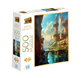 Ca Games Uzaktaki Şehir Puzzle 500 Parça Ca500-7521