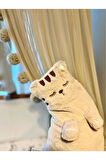 KEDİ PELUŞ YASTIK