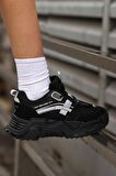Solazer Kadın Ortopedik Taban Fileli Sneaker Günlük Spor Ayakkabı SLZ00028