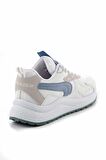 Solazer Kadın Kalın Topuk Pudra-Mavi Sneaker SLZ00016