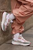 Solazer Kadın Fileli Sneaker Ortopedik Taban Günlük Spor Ayakkabı