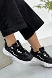 Solazer Kadın Bej  Ortopedik Taban fileli Sneaker Günlük Spor Ayakkabı 026