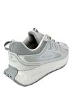 Solazer Kadın Bej Gri Ortopedik Confort Taban fileli Sneaker Günlük Spor Ayakkabı 029