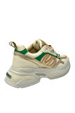 Kadın Ortopedik Taban File Detaylı Sneaker 040