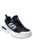 Kadın Ortopedik Taban File Detaylı Sneaker 040