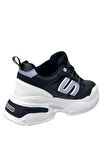 Kadın Ortopedik Taban File Detaylı Sneaker 040