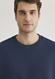 Bisiklet Yaka Gri Sweatshirt 0S10276-82183