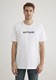 Mavi Black Baskılı Beyaz Tişört 0612527-620