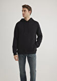Kapüşonlu Siyah Sweatshirt 0S10330-900