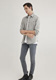 Roy Lux Black Buz Grisi Jean Gömlek 0210496-89295