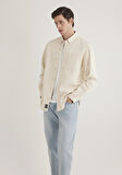 Jayden Classic Denim Ekru Jean Gömlek 0211065-89293