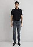 Marcus Mavi Black Puslu Vintage Gri Jean Pantolon 0035189345