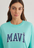 Mavi Logo Baskılı Yeşil Tişört 1600843-71750